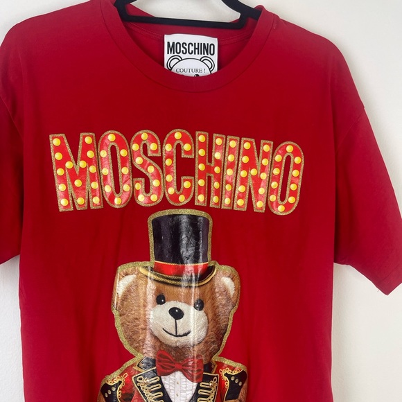 Authentic Moschino Circus Bear T-Shirt - Picture 2 of 4